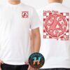 Linkin Park Pizza Milano MI Italy On June 23rd 2025 Merchandise Tee Da Zero Pizzeria And Pop Up At Piazza Guglielmo Oberdan Washed T-Shirt