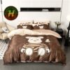 Louis Vuitton x Dragonball Z Goku With Pattern Logo Bedding Set King