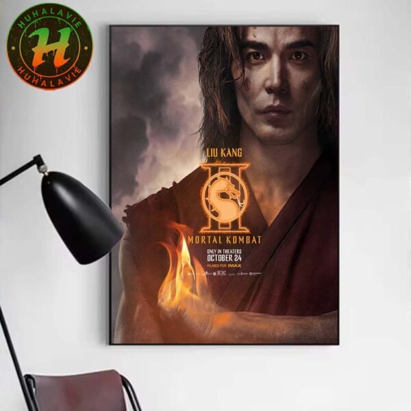Ludi Lin As Liu Kang New Character Posters For Mortal Kombat 2 Only In Theaters October 24 2025 Home Decor Poster Canvas
