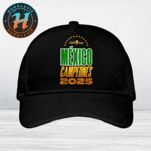 Mexico Campeones Copa Oro 2025 Champions 2025 Concacaf Gold Cup Classic Cap Snapback Hat