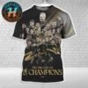 Mexico National Football Team Campeones 10th Time Champions 2025 Concacaf Gold Cup All Over Print Shirt