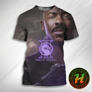 Mortal Kombat 2 New Character Posters For Mehcad Brooks As Jackson Jax Briggs Only In Theaters October 24 2025 3D T-Shirt