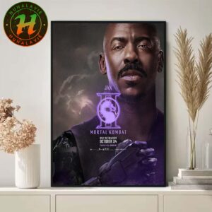 Mortal Kombat 2 New Character Posters For Mehcad Brooks As Jackson Jax Briggs Only In Theaters October 24 2025 Home Decor Poster Canvas