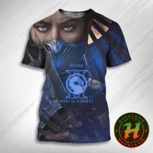 New Adeline Rudolph As Kitana Character Posters For Mortal Kombat 2 Only In Theaters October 24 2025 3D T-Shirt