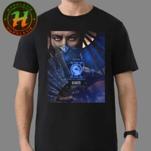 New Adeline Rudolph As Kitana Character Posters For Mortal Kombat 2 Only In Theaters October 24 2025 Unisex T-Shirt