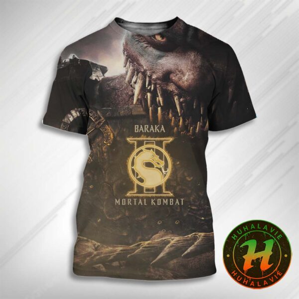 New Character CJ Bloomfield As Baraka Posters For Mortal Kombat 2 Only In Theaters October 24 2025 All Over Print T-Shirt