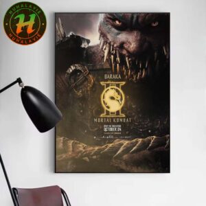 New Character CJ Bloomfield As Baraka Posters For Mortal Kombat 2 Only In Theaters October 24 2025 Home Decor Poster Canvas
