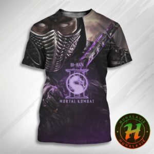 New Character Joe Taslim As Bi-Han Posters For Mortal Kombat 2 Only In Theaters October 24 2025 3D Classic T-Shirt