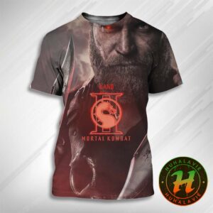 New Character Josh Lawson As Kano Posters For Mortal Kombat 2 Only In Theaters October 24 2025 All Over Print T-Shirt