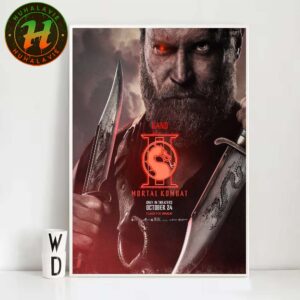 New Character Josh Lawson As Kano Posters For Mortal Kombat 2 Only In Theaters October 24 2025 Poster Canvas
