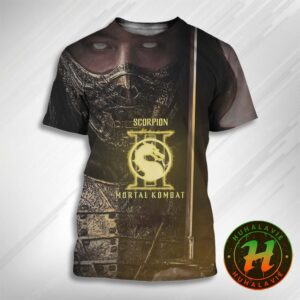 New Character Posters For Mortal Kombat 2 Hiroyuki Sanada As Scorpion Only In Theaters October 24 2025 3D T-Shirt