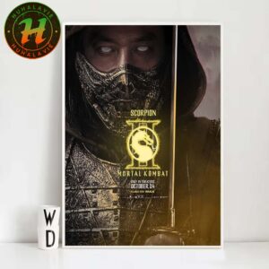 New Character Posters For Mortal Kombat 2 Hiroyuki Sanada As Scorpion Only In Theaters October 24 2025 Home Decor Poster Canvas