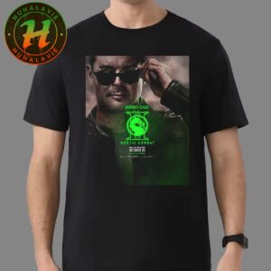 New Character Posters For Mortal Kombat 2 Karl Urban As Johnny Cage Only In Theaters October 24 2025 Black T-Shirt