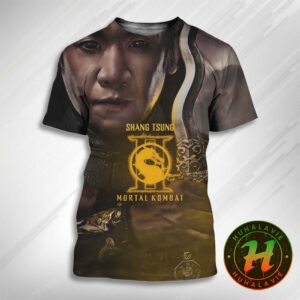 New Character Posters For Mortal Kombat 2 Only In Theaters October 24 2025 Chin Han As Shang Tsung All Over Print Unisex T-Shirt