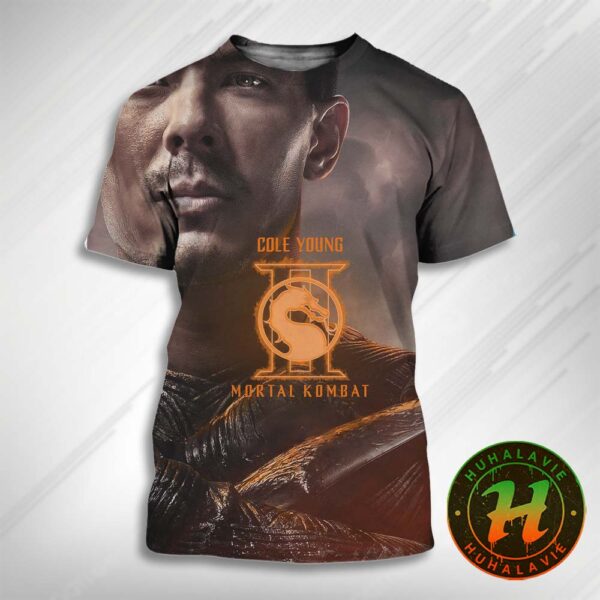 New Character Posters For Mortal Kombat 2 Only In Theaters October 24 2025 Lewis Tan As Cole Young All Over Print T-Shirt
