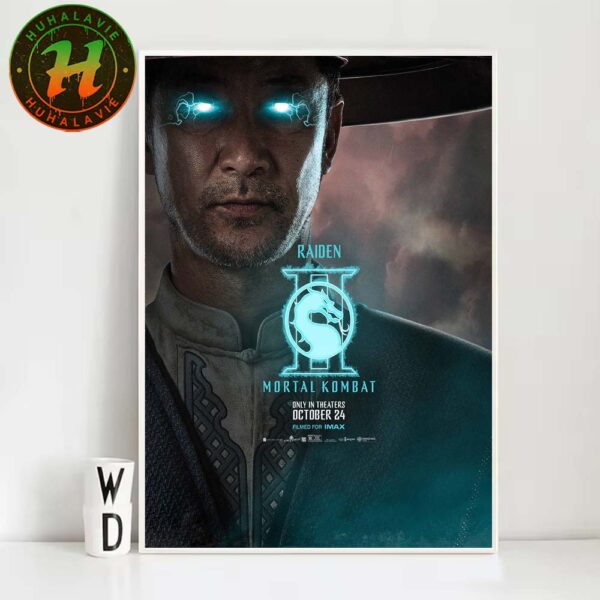 New Character Tadanobu Asano As Lord Raiden Posters For Mortal Kombat 2 Only In Theaters October 24 2025 Poster Canvas