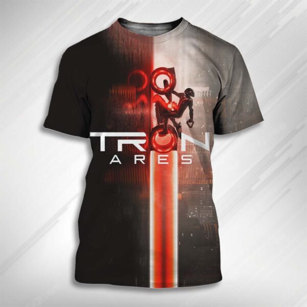 New IMAX Poster For Tron Ares Only In Theaters On October 10 2025 All Over Print Unisex T-Shirt