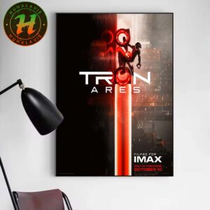 New IMAX Poster For Tron Ares Only In Theaters On October 10 2025 Home Decor Poster Canvas