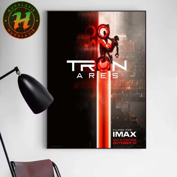 New IMAX Poster For Tron Ares Only In Theaters On October 10 2025 Home Decor Poster Canvas