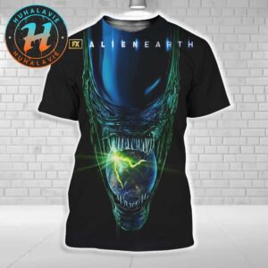 New Poster For Alien Earth Original Series Premiering In Hulu On August 12 2025 All Over Print Shirt