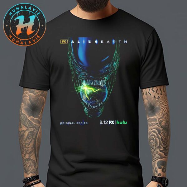 New Poster For Alien Earth Original Series Premiering In Hulu On August 12 2025 Unisex T-Shirt