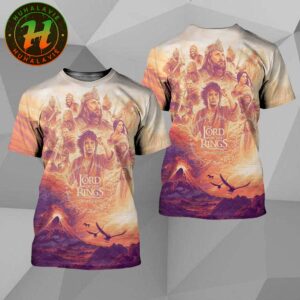 New Poster The Lord Of The Rings The Return Of The King Gift For Fan All Over Print Shirt