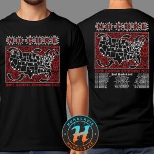 No Cure Norrth American Xterminatus 2025 Dates List Kicks Off In Cincinnati OH On July 18 2025 Two Sided Print Unisex T-Shirt