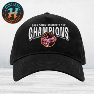 Official Indiana Fever Named To 2025 WNBA Commissioner’s Cup Champions Classic Cap Snapback Hat