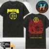 Pantera Cowboys From Hell Band Photo Exclusive Tee 2025 Tour Dates Washed T-Shirt