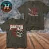 Pantera Cowboys From Hell Band Photo Merchandise Tee 2025 Tour Dates Two Sided Print Unisex T-Shirt