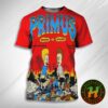 Queens Of The Stone Age Pistoia Italy Poster Art By Brandon Heart On July 15th 2025 At Pistoia Blues Festival All Over Print T-Shirt
