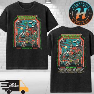 Psychedelic Porn Crumpets North America Tour 2025 Dates List Start On October 29th 2025 In Phoenix AZ Washed T-Shirt