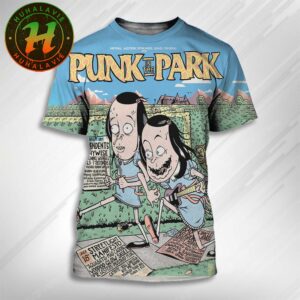 Punk Festival Punk In The Park Poster In National Western Stockyard Denver Colorado On July 18th 19th 2025 All Over Print T-shirt