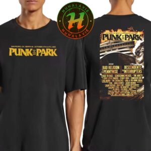 Punk Festival Punk In The Port Los Angeles Merch Tee Line Up In San Pedro CA At Berth 46 On October 4th and 5th 2025 Hoodie T-Shirt