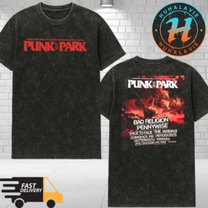 Punk In The Park Boston Merch Tee Punk Festival In Worcester Mass On September 27th 2025 At Palladium Outdoors Washed T-Shirt