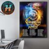 Wu-Tang Clan Columbus Ohio Poster At Nationwide Arena On July 9 The Final Chamber Tour 2025 Home Decor Poster Canvas