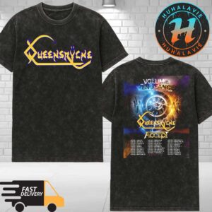 Queensryche Volume And Vengeance Tour For Fall Of 2025 Dates List With Special Guests Accept Washed T-Shirt