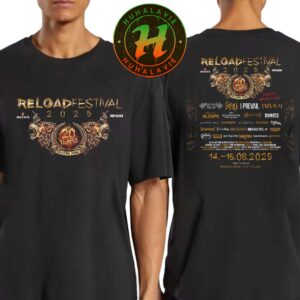 Reload Festival 2025 In Sulingen Niedersachsen DE Poster Line Up On August 14-16 2025 At Lower Saxony Unisex T-Shirt
