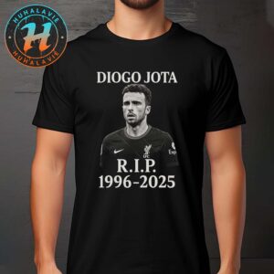 Rest In Peace Diogo Jota Memorial Honoring A Liverpool Legend 1996-2025 Unisex T-Shirt