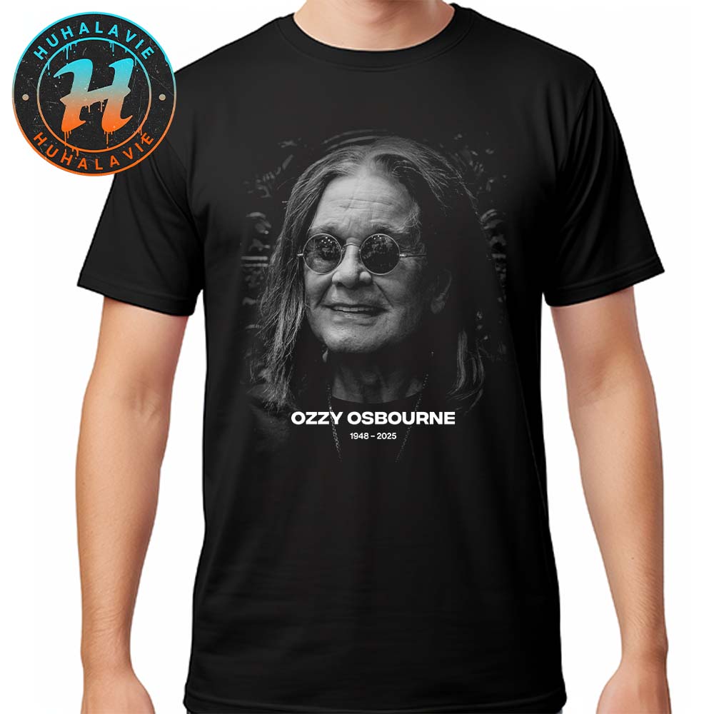 Rest In Peace Ozzy Osbourne Black Sabbath 1948-2025 Black Unisex T-Shirt Rest In Peace Ozzy Osbourne Black Sabbath 1948-2025 Black Unisex T-Shirt