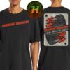 The Circle Jerks Tour 2025 Cities List Playing At Brakrock In Duffel Belgium On August 2nd 2025 Two Sided Print Unisex T-Shirt
