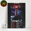 Rock The Lake Switzerland’s Most Beautiful Metal Festival 2025 In Cudrefin Switzerland Poster Line Up On August 15th-17th 2025 At Lake Neuchatel Poster Canvas