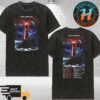 Rock The Lake Switzerland’s Most Beautiful Metal Festival 2025 In Cudrefin Switzerland Poster Line Up On August 15th-17th 2025 At Lake Neuchatel Washed T-Shirt