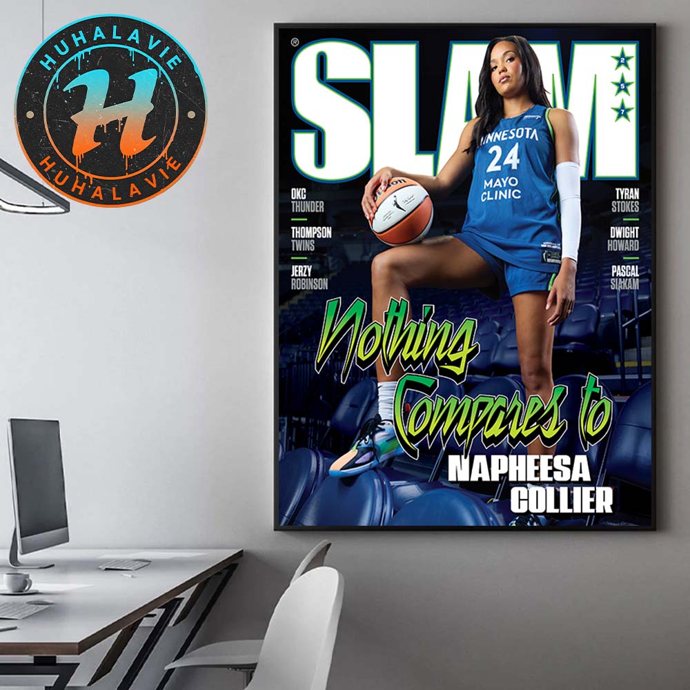 SLAM 257 Nothing Compares To Napheesa Collier Team Minnesota Lynx Magazine Cover Home Decor Poster Canvas SLAM 257 Nothing Compares To Napheesa Collier Team Minnesota Lynx Magazine Cover Home Decor Poster Canvas