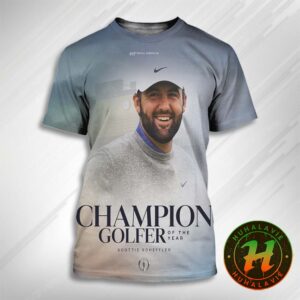 Scottie Scheffler Champion Golfer Of The Year With 153rd At Royal Portush All Over Print Unisex T-Shirt