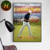 Charlotte Hornets Are Your 2025 NBA Summer League Champions For The First Time Ever Home Decor Poster Canvas