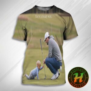 Scottie Scheffler You’ve Already Won Nike x Scottie Scheffler Wins The Open Championship In Dominant Fashion All Over Print T-Shirt