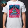 Shaky Knees Festival Atl Music Festival Full Lineup Poster  In Atlanta GA At Piedmont Park On September 19-21 2025 Two Sided Print Unisex T-Shirt