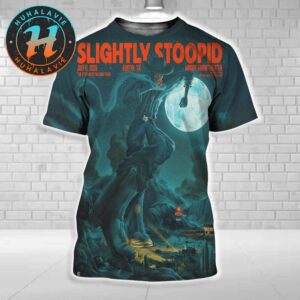 Slightly Stoopid Show Down Poster Austin TX At Moody Amphitheater On July 11 The Step Into The Sun Tour 2025 All Over Print Shirt