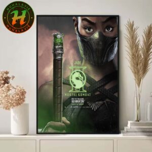 Tati Gabrielle As Jade New Character Posters For Mortal Kombat 2 Only In Theaters October 24 2025 Poster Canvas